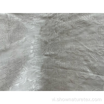 Viscose Rayon Jacquard Silk Like Fabrid For Lady&#39;s Dress Fabric